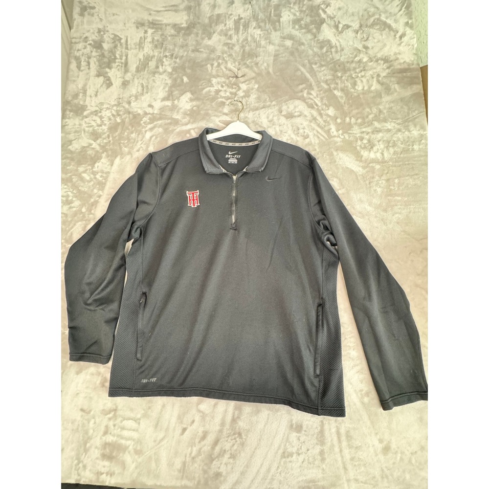 Nike Dri-FIT XXL Black Short Sleeve Athletic Running Training Shirt